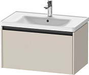 Duravit Ketho.2 Тумба под раковину 78,4x45,5x44h см, цвет: серо-коричневый супермат. K25083083830000