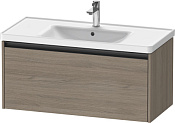 Duravit Ketho.2 Тумба под раковину с 1-им ящ. 98,4x45,5x44h см, цвет: дуб терра K25084035350000