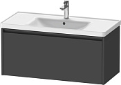 Duravit Ketho.2 Тумба под раковину с 1-им ящ. 98,4x45,5x44h см, цвет: графит мат. K25084049490000