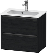 Duravit Ketho.2 Тумба под раковину с 2-мя ящ. 61x39x54,9h см, цвет: дуб черный K25255016160000