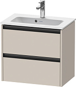 Duravit Ketho.2 Тумба под раковину 61x39x54,9h см, цвет: серо-коричневый мат. K25255091910000