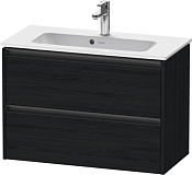 Duravit Ketho.2 Тумба под раковину с 2-мя ящ. 81x39x54,9h см, цвет: дуб черный K25256016160000