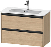 Duravit Ketho.2 Тумба под раковину с 2-мя ящ. 81x39x54,9h см, цвет: дуб натур. K25256030300000