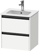 Duravit Ketho.2 Тумба под раковину 51x42x54,9h см, цвет: Gres Pietra Grey Opaco K25261018180000