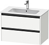 Duravit Ketho.2 Тумба под раковину 81x48x55h см, цвет: Gres Pietra Grey Opaco K25263018180000