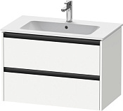 Duravit Ketho.2 Тумба под раковину 81x48x55h см, цвет: Gres Pietra Grey Opaco K25263018180000