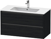 Duravit Ketho.2 Тумба под раковину с 2-мя ящ. 101x48x55h см, цвет: дуб черный K25264016160000