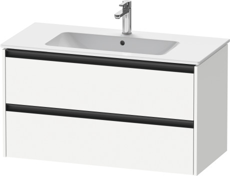 Duravit Ketho.2 Тумба под раковину 101x48x55h см, цвет: Gres Pietra Grey Opaco K25264018180000