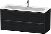 Duravit Ketho.2 Тумба под раковину с 2-мя ящ. 121x48x55h см, цвет: дуб черный K25265016160000