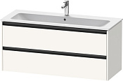 Duravit Ketho.2 Тумба под раковину с 2-мя ящ. 121x48x55h см, цвет: белый супермат. K25265084840000