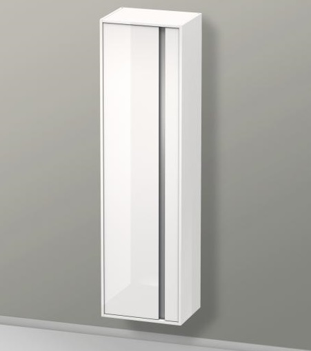 Duravit Ketho Шкаф подвесной 50х36х180h см, цвет: белый глянцевый KT1265L2222