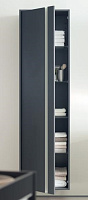 Duravit Ketho Шкаф подвесной 50х36х180h см, цвет: графит матовый KT1265R4949