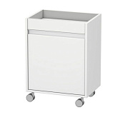 Duravit Ketho Тумба мобильная напольная 50x36x67h см, цвет: Gres Pietra Grey Opaco KT2530L1818