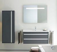 Duravit Ketho Тумба под раковину подвесная с 2-мя ящ. 100x45,5x48h см, цвет: графит мат. KT664504949