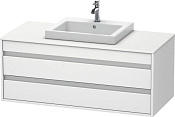 Duravit Ketho Тумба под раковину 120x55x49,6h см, цвет: Gres Pietra Grey Opaco KT675601818