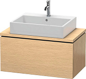 Duravit L-Cube Тумба под компактную консоль с 1-им ящ. 82x47,7x40h см, цвет: дуб браш. LC580201212