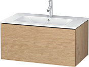 Duravit L-Cube Тумба под раковину с 1-им ящ. 82x48,1x40h см, цвет: дуб европейский LC614105252