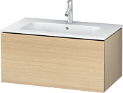 Duravit L-Cube Тумба под раковину с 1-им ящ. 82x48,1x40h см, цвет: дуб средиземноморский LC614107171