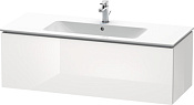 Duravit L-Cube Тумба под раковину с 1-им ящ. 122x48,1x40h см, цвет: белый глянц. LC614308585