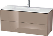 Duravit L-Cube Тумба под раковину подвесная с 2-мя ящ. 122x48,1x55h см, цвет: капучино LC624308686