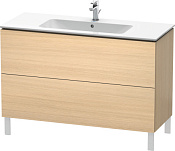 Duravit L-Cube Тумба под раковину напол. 122x48,1x85,6h см, цвет: дуб средиземноморский LC662807171