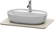 Duravit Luv Столешница для раковины 68,8x47,5x2h см, цвет: кварц. камень пес. структ. LU946502525