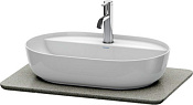 Duravit Luv Столешница для раковины 68,8x47,5x2h см, цвет: кварц. камень серый структ. LU946503333