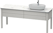 Duravit Luv Тумба под столешницу напольная 173,3x57x74,3h см, цвет: скандинавский белый LU9563R3939