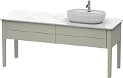 Duravit Luv Тумба под столешницу напольная 173,3x57x74,3h см, цвет: серо-коричневый LU9563R6060