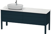 Duravit Luv Тумба под столешницу напольная 173,3x57x74,3h см, цвет: темно-синий LU9568L9898