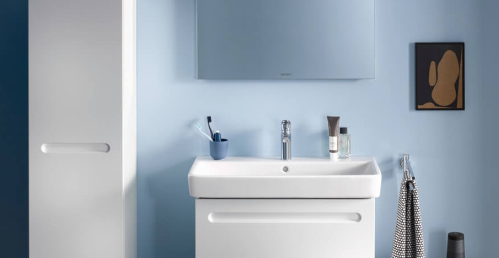 Duravit No.1 Смеситель для раковины М, однорычажный, без донного клапана, цвет: хром N11020002010