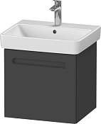 Duravit No.1 Тумба под раковину с 1-им ящ. 49x42,6x47,8h см, цвет: графит мат. N14380049490000