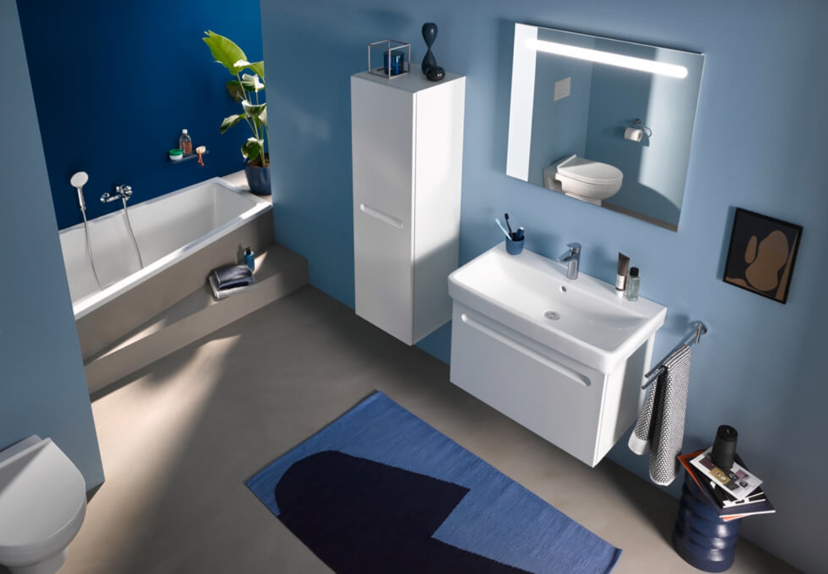 Duravit No.1 Зеркало подвесное прямоугольное с подсветкой 80x70h см N17952000000000