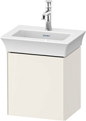 Duravit White Tulip Тумба под раковину 38,4x29,8x41h см, цвет: скандин. белый глянц. WT4240LH4H4