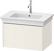 Duravit White Tulip Тумба под раковину 68,4x45,8x41h см, цвет: скандин. белый глянц. WT42410H4H4