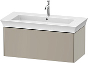 Duravit White Tulip Тумба под раковину 98,4x45,8x41h см, цвет: серо-коричн. шелк.-мат. WT424206060