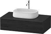 Duravit Zencha Тумба под раковину 100x55x28,1h см, цвет: дуб черный/графит супермат. ZE4811016800000