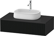 Duravit Zencha Тумба под рак. 100x55x28,1h см, цвет: черное стекло/графит супермат. ZE4811063800000