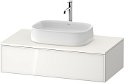 Duravit Zencha Тумба под рак. 100x55x28,1h см, цвет: белое стекло/белый супермат. ZE4811064840000