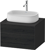 Duravit Zencha Тумба под раковину 65x55x44,2h см, цвет: дуб черный/графит супермат. ZE4820016800000