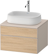 Duravit Zencha Тумба 65x55x44,2h см, цвет: дуб натур./серо-коричн. супермат. ZE4820030830000