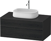 Duravit Zencha Тумба под раковину 100x55x44,2h см, цвет: дуб черный/графит супермат. ZE4821016800000