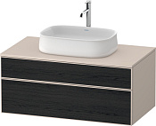 Duravit Zencha Тумба 100x55x44,2h см, цвет: дуб черный/серо-коричн. супермат. ZE4821016830000