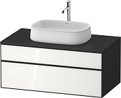 Duravit Zencha Тумба под рак. 100x55x44,2h см, цвет: белое стекло/графит супермат. ZE4821064800000