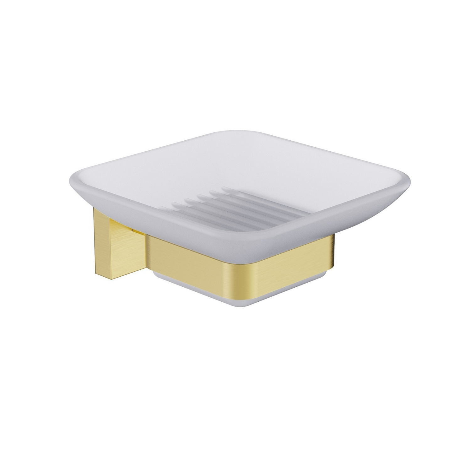 Timo Selene Мыльница со стеклянной чашей, подвесная, цвет: золото матовое 17022/17