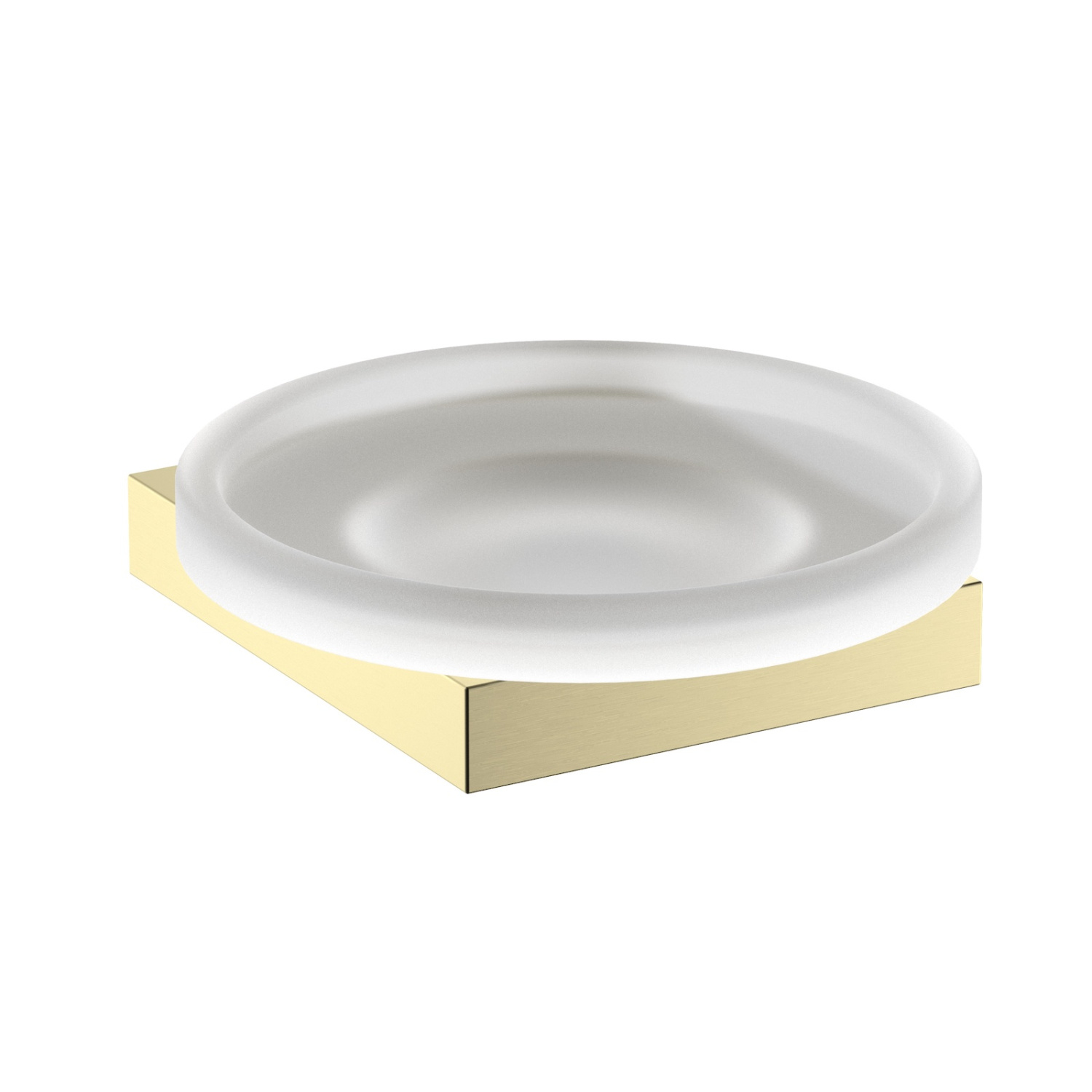 Timo Petruma Мыльница со стеклянной чашей, подвесная, цвет: золото матовое 15221/17