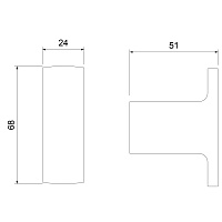 Timo Torne Крючок подвесной, цвет: золото матовое 43011/17