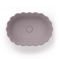 Kerama Marazzi Artbasin Раковина чаша с донным клап. без перел. 50x36x18h см, розовый CC.wb.50.MAL