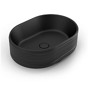 Kerama Marazzi Artbasin Раковина чаша без перелива 50x36x18h см, цвет: черный SA.NN.wb.50.BLK.M