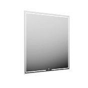 Kerama Marazzi Mio Зеркало квадратное с диммером 80x2,8x80h см, цвет: белый MIO.mi.80.WHT